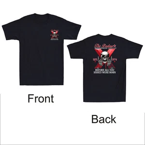 The Badass Generation X Skull Before All You Sissies Front & Back Men's T-Shirt - Picture 1 of 8