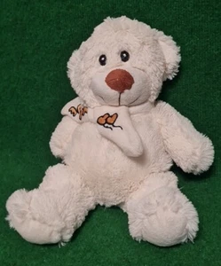 Teddybär weiss Plüschbär Kuschelbär Stoffbär Teddy Bär Plüschtier Plüsch 33cm - Bild 1 von 8