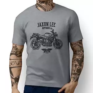 T-shirt ventilatore moto Jaxon Lee Illustration for A Triumph Street Triple R 2011 - Foto 1 di 24