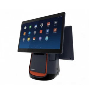 NEW IN BOX SUNMI T1 W1403 POS system Android W/ dual 14 inch screen + printer - Bild 1 von 9