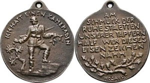 Deutsches Reich Tragbare Medaille 33mm/ 11,8g Original Münze #R271 - Picture 1 of 1