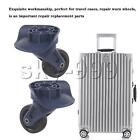 Suitcase Repair Parts Spinner Wheels 3.35" Height W321 Black w/ Screw Pack of 2