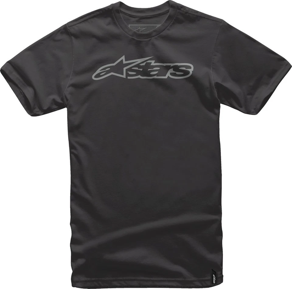 Camiseta de manga corta Alpinestars Blaze para hombre negra/gris Foto 1 de 1