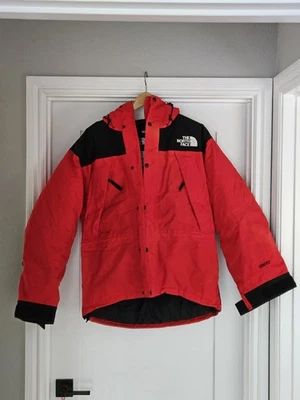 The North Face Mens Mountain Down Gore-Tex Jacket, Red, Small - Image 1 of 4