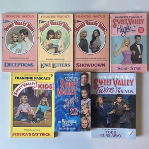 Sweet Valley High Francine Pascal Set of 7 | Kids | Saga | Twins and Friends - Bild 1 von 4
