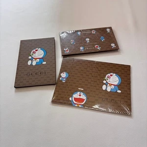 Gucci x Doraemon Colaboración Japón Cuaderno Bloc de notas Papel de carta especial - Imagen 1 de 8