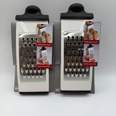 Good Cook Fold One Size Black and Red Grater 2 Pack - Image 1 of 4