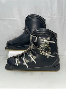 Vintage Dachstein Leder Schnalle Skischuhe keine Größe Maße 10,5-11 - Bild 1 von 9