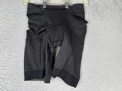 Bermuda de ciclismo acolchoada REI Co-op forro de bicicleta preta pequena S masculina camurça - Imagem 1 de 4