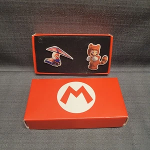 Juego de recuerdos de 2 pines Mario Kart Raccoon Nintendo 3DS - Imagen 1 de 2