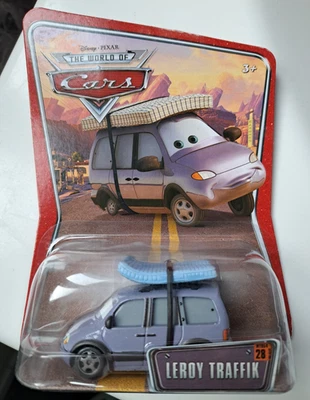 CARS - LEROY TRAFFIK - Mattel Disney Pixar Race O Rama - Immagine 1 di 2
