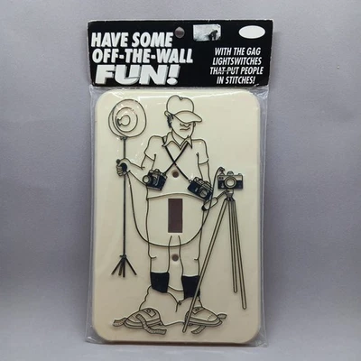 Fotógrafo Mordaza Luz Interruptor Placa Cubierta 1976 Vintage Flash-It Fotografía, Nuevo Foto 1 de 4