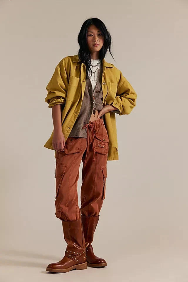 Free People - We The Free Tahiti Cargo Pants - Image 1 of 4