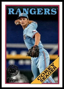 2023 Topps #T88-83 Corey Seager 1988 Topps Baseball 35th Anniversary - Picture 1 of 2