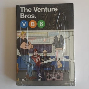 The Venture Bros 2 Disc DVD Set Season 6 Adult Swim Extras Uncensored SEALED - Picture 1 of 5