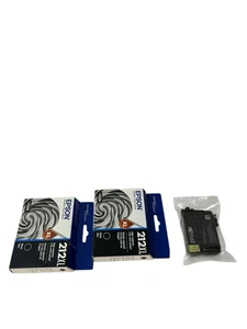 Epson 212 black color x3 boxes lot 4/2023 - Picture 1 of 8