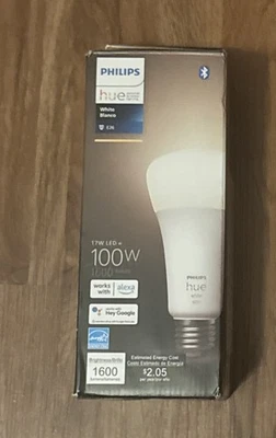 Philips Hue 100W 1600 Lumen E26 Smart LED Light Bulb - White - Image 1 of 3