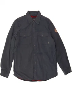 EDDIE BAUER Mens Shirt Medium Navy Blue Polyester CC08 - Picture 1 of 3