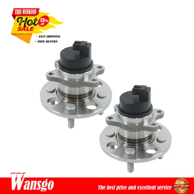 Conjunto de cojinete de cubo de rueda trasero derecho y derecho 2x tracción delantera para Hyundai Accent Kia Rio5 Foto 1 de 4