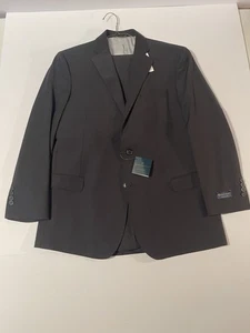 Brooks Brothers Suit 42 Short Pants 34x30 Black 2 Pieces Explorer Fitzgerald Fit - Picture 1 of 17