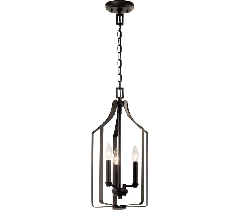 Kichler 42499OZ Morrigan Pendant, 3-Light 180 Total Watts, Olde Bronze - Image 1 of 1