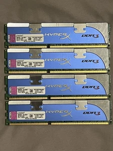 4x2GB Kingston HyperX DDR3 1333mhz CL7 KHX1333C7D3K4/8GX - Picture 1 of 3