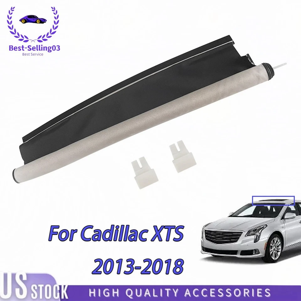 Conjunto de cubierta de cortina de techo corredizo gris para Cadillac XTS 2013-2018 15936285 Foto 1 de 4