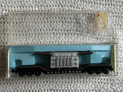 N Scale Atlas Depressed Flatcar with Transformer Norfolk & Western 2342 - Image 1 of 2