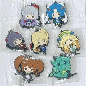 Lord Marksman and Vanadis figure rubber key chain set 7 lot mascot Japan m644 - Picture 1 of 3
