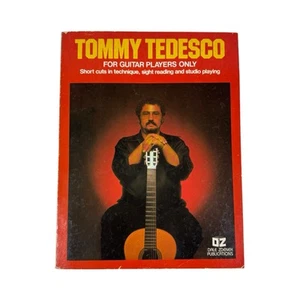 Tommy Tedesco For Guitar Players Only Tablature Songbook Vintage 1981 - Picture 1 of 4