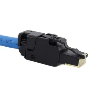 CABLE ÓPTICO OCCUFP6A CATEGORÍA-6A ENCHUFE MONTAJE EN CAMPO, RJ45, UTP, CAT6A, (PAQUETE DE 10) - Imagen 1 de 3
