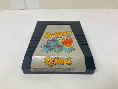Tested ! **Q*Bert** ColecoVision Qbert Q Bert Arcade Game Cart *OEM* - Image 1 of 4
