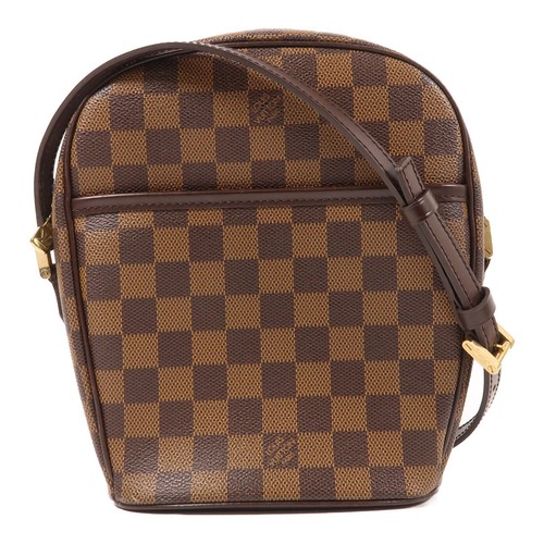 LOUIS VUITTON（LV） Borsa a tracolla Louis Vuitton LV GHW Ipanema PM N51294 marrone damier
