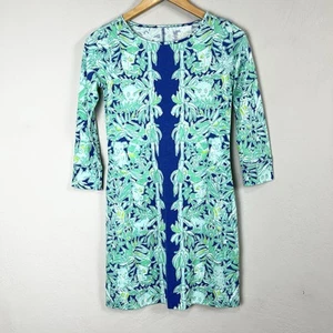 Nuevo con etiquetas Mini Vestido Lilly Pulitzer Marlowe Koala of the Wild Manga 3/4 Talla XXS NUEVO - Imagen 1 de 10