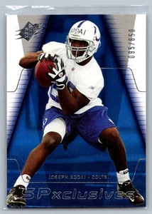 2006 SPx #EX-JA Joseph Addai SPxclusives #/650 - Picture 1 of 2