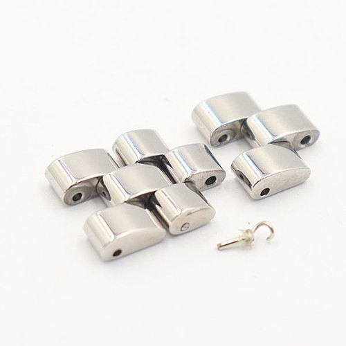 Gucci Originale 3 Link 3600L Donna Cinturino Orologio Cinturino Bracciale Parti Argento 14mm