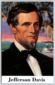 Postkarte Konföderierte Jefferson Davis 1994 USPS Amerikanischer Bürgerkrieg - Bild 1 von 2