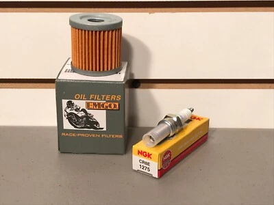 Filtro de aceite de bujía Suzuki DRZ400S Tune Up NGK CR8E DRZ KLX 400 DRZ400 SM E Foto 1 de 3