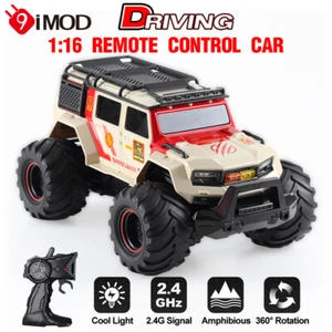 1/16 RC Anfibio Vehículo de Acrobacias 2.4G 4x4 Coche de Policía Impermeable Luz de Escalada - Imagen 1 de 8
