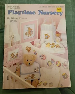 PLAYTIME NURSERY OSO DE PELUCHE CONEJO CORDERO BEBÉ PUNTADA DE CRUZ ENVÍO GRATUITO - Imagen 1 de 2