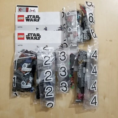 Lego Star Wars - Imperial Dropship vs. Rebel 40755 - New Build Only - No Minifig - Image 1 of 4