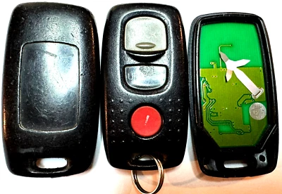 OEM 2000 Mazda MPV Keyless Remote Car Key FOB control E4EG8D-320A-A Minivan van Foto 1 de 4