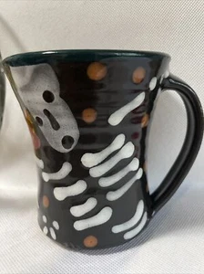 Skeleton Pottery Coffee Mug - Bild 1 von 9