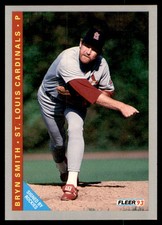1991 St. Louis Cardinals Police Bryn Smith St. Louis Cardinals #NNO
