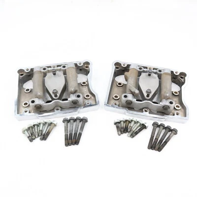 04-16 Harley Davidson Electra Glide Culata Brazo basculante Caja Cubierta Fabricante Original D21 Foto 1 de 4