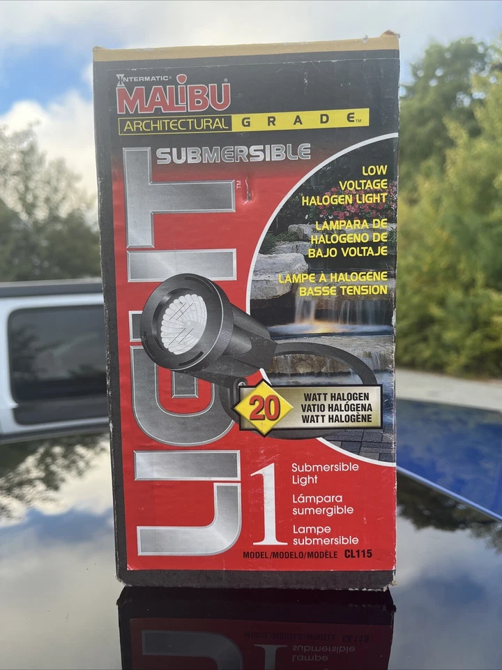 Malibu Architectural Grade Submersible Low Voltage Halogen Light 20ft