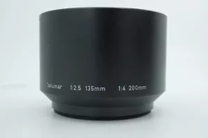 Pentax 58 mm Metall Objektivhaube Schirm für Asahi Takumar 135 mm f2,5 200 mm f4 #B166 - Bild 1 von 9