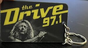The Drive 97.1 FM Chicago Radio Station Keychain Lenticular Santana Robert Plant