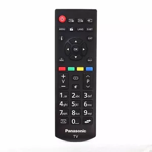 Genuine Panasonic Remote Control For TX24E302B TX-24E302B 24" LED HD Freeview TV - Picture 1 of 2