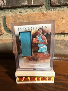 2023-24 Panini Origins - Rookie Jersey Autographs #RJA-NAJ James Nnaji (AU, MEM, - Bild 1 von 2